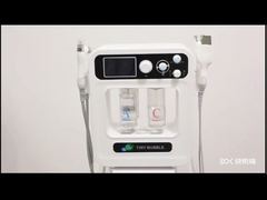 Présentation de l'appareil de beauté ultrasonique multifonctionnel mini pour le soin du visage Hydro Skin, l'élimination de l'acné