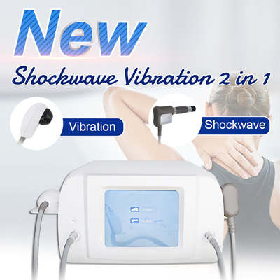 Machine de thérapie de vibration et de massage d'onde de choc amincissant le corps Multifunctions