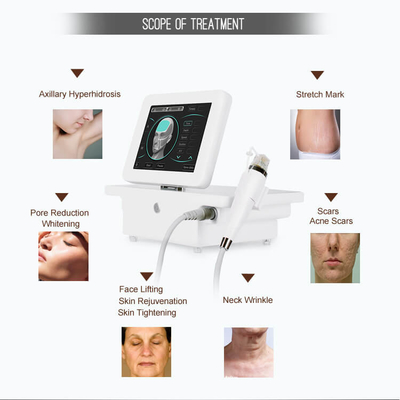 Rajeunissement partiel de RF de Microneedle de beauté serrant l'équipement portatif