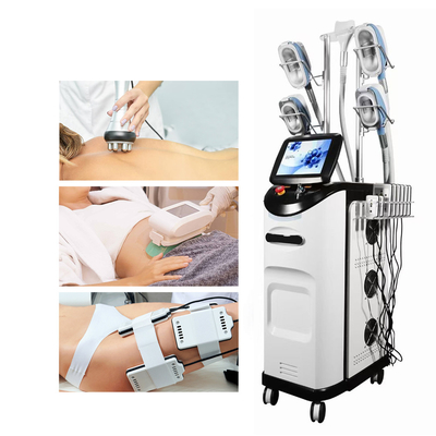 La machine de 360 Cryolipolysis combinée avec la poignée de rf pour le visage et la graisse du corps réduisent