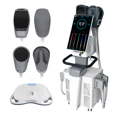 Machine de sculpture EMS de 4000W avec écran tactile de 15 pouces HiemtT Fréquence de sortie 3-150HZ Inclut le manche et le bras