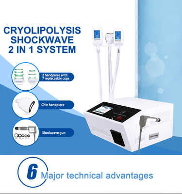 2 dans 1 grosse machine de congélation multifonctionnelle de Cryolipolysis avec la poignée 4