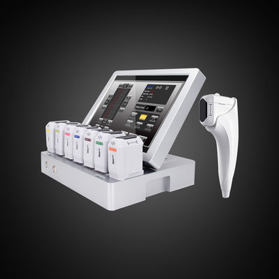 8 la peau portative Tighting de machine des cartouches 3d HIFU de profondeur font face au levage