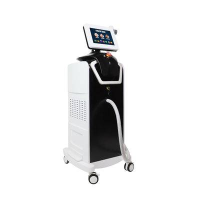 machine optique d'épilation de laser de la fibre 1800W avec la poignée 755 808 1064nm
