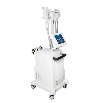 Machine d'amincissement par cryolipolyse non invasive avec un manche à ondes de choc à refroidissement et soulagement de la douleur unique à 360 °