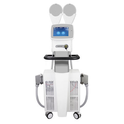 Machine électrique de stimulateur de muscle de 2 poignées pour la grosse réduction