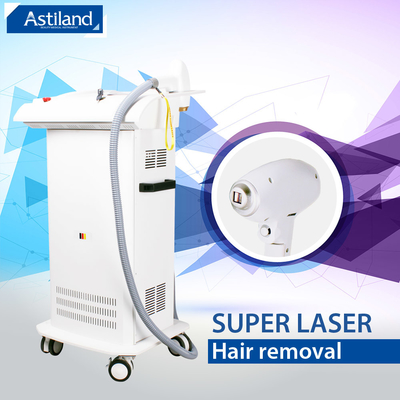 Machine permanente verticale 808nm de laser d'épilation indolore