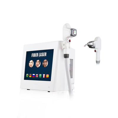 Bureau de machine d'épilation de laser de fibre pour l'épilation de glace de salon de beauté