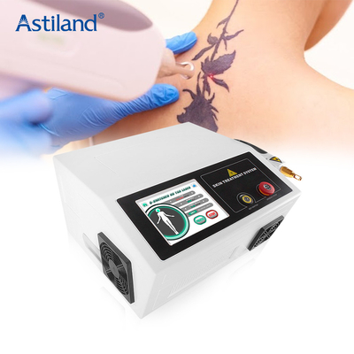 Machine portative de retrait de tatouage de laser de yag de ND de commutateur de q pour le centre de station thermale de beauté